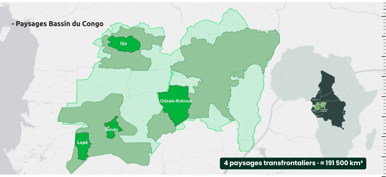 Carte du paysage Grand TRIDOM